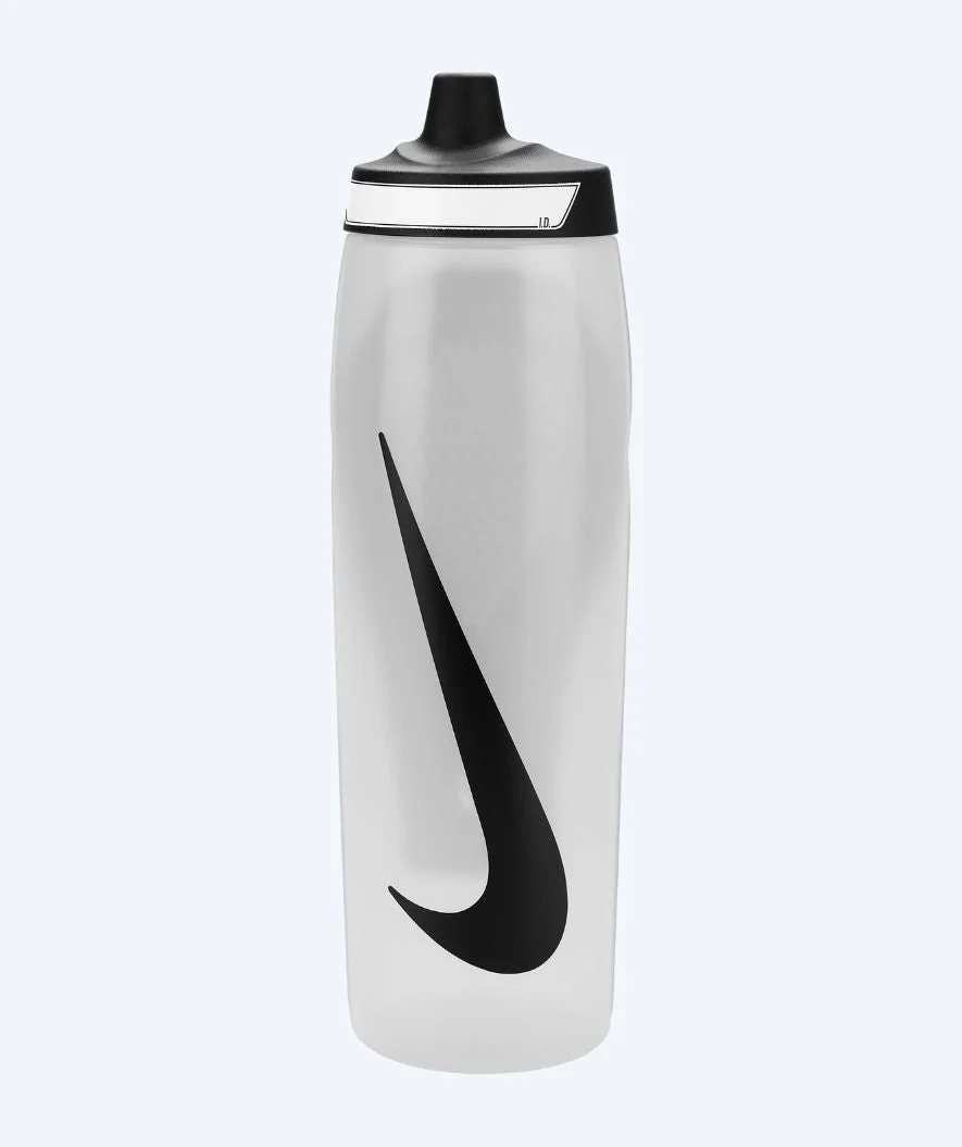 Nike Trinkflasche - Refuel - Klar/Schwarz