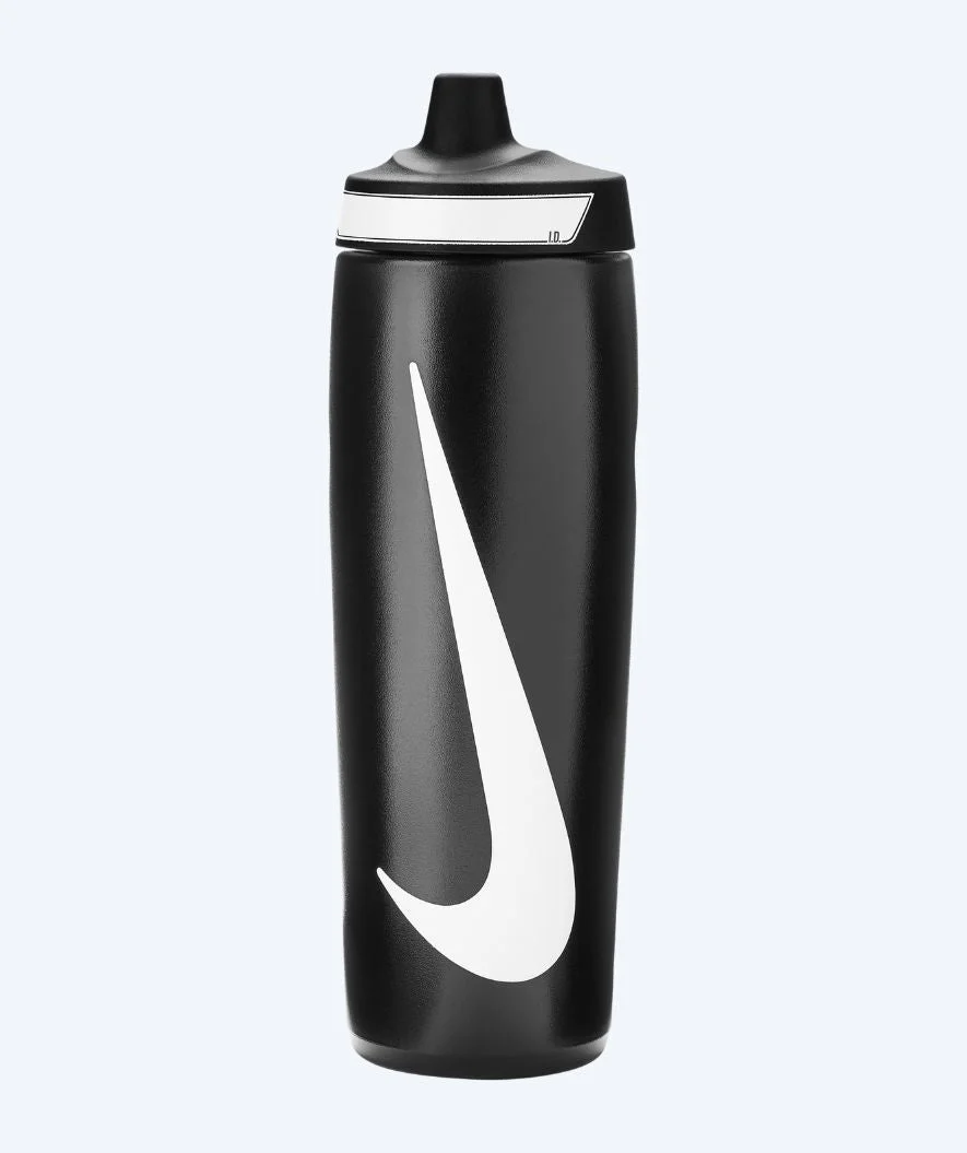 Nike Trinkflasche - Refuel - Schwarz/Weiß