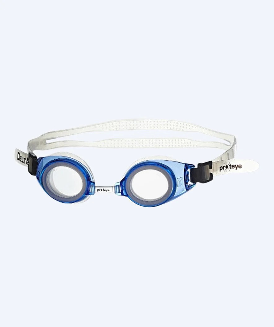 Primotec Schwimmbrille für Erwachsene mit Hornhautverkrümmung - Delta RX - Donkerblau