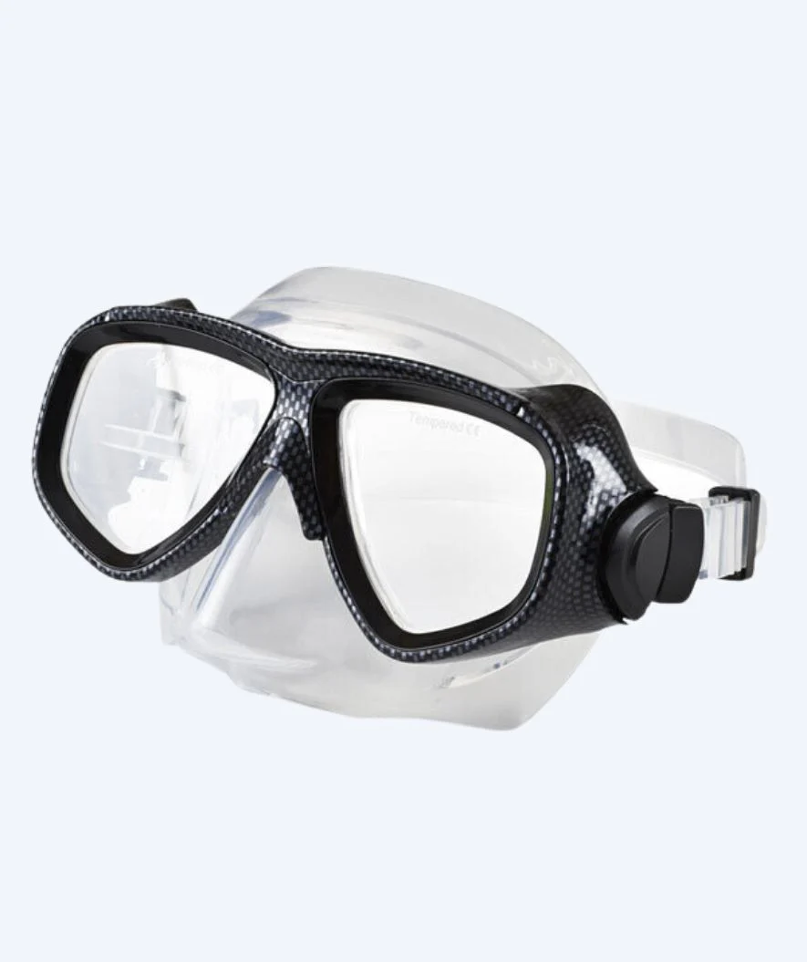 Primotec Tauchmaske mit Sehstärke - M80 (+1.0 – -8.0) - Schwarz