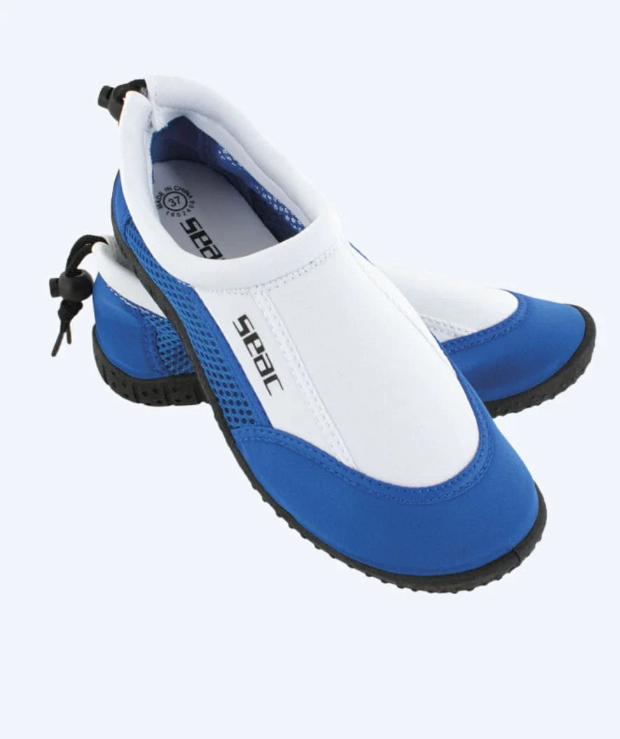 SEAC Schwimmschuhe für Erwachsene - Reef - Weiß/Blau