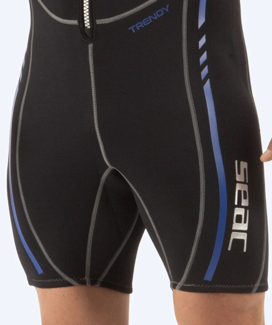 SEAC Neoprenanzug für Herren - Trendy (2,5mm) - Schwarz/Blau - Image 3