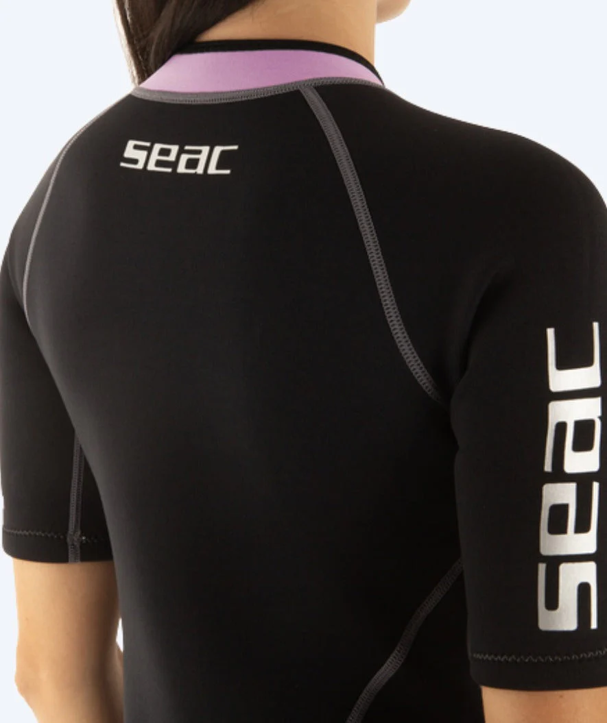 SEAC Neoprenanzug für Damen - Trendy (2,5mm) - Schwarz/Lila - Image 6