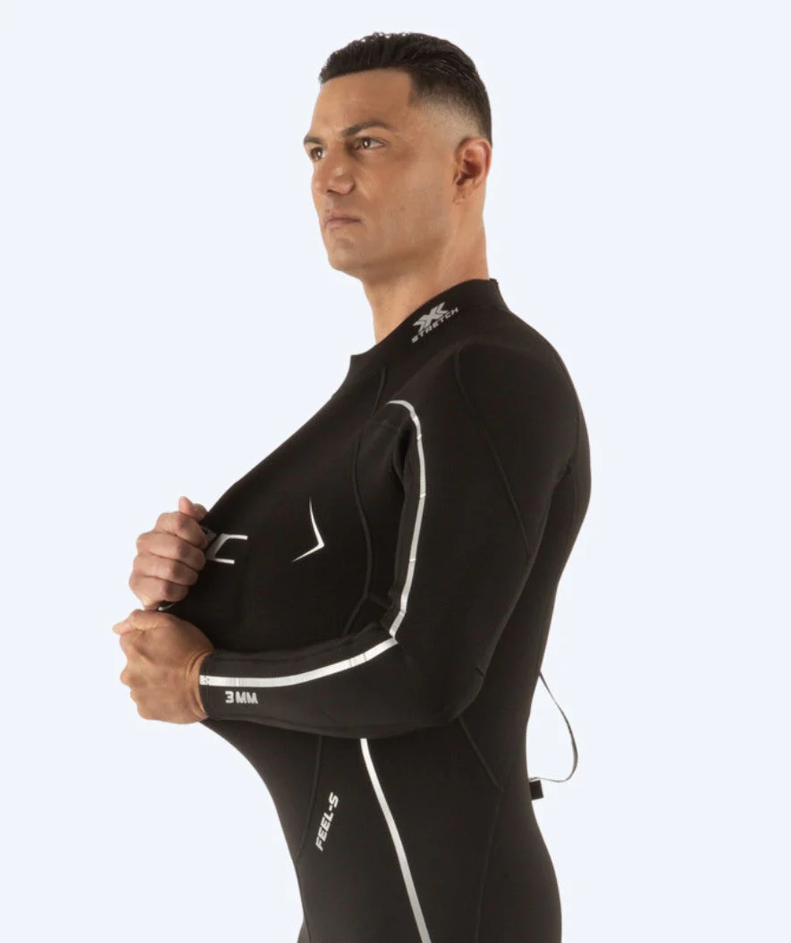SEAC Neoprenanzug für Herren - Feel-S (3mm) - Schwarz/Grau - Image 5