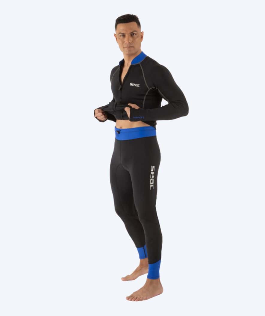 SEAC Neoprenhose für Herren - Lover - Schwarz/Blau - Image 2