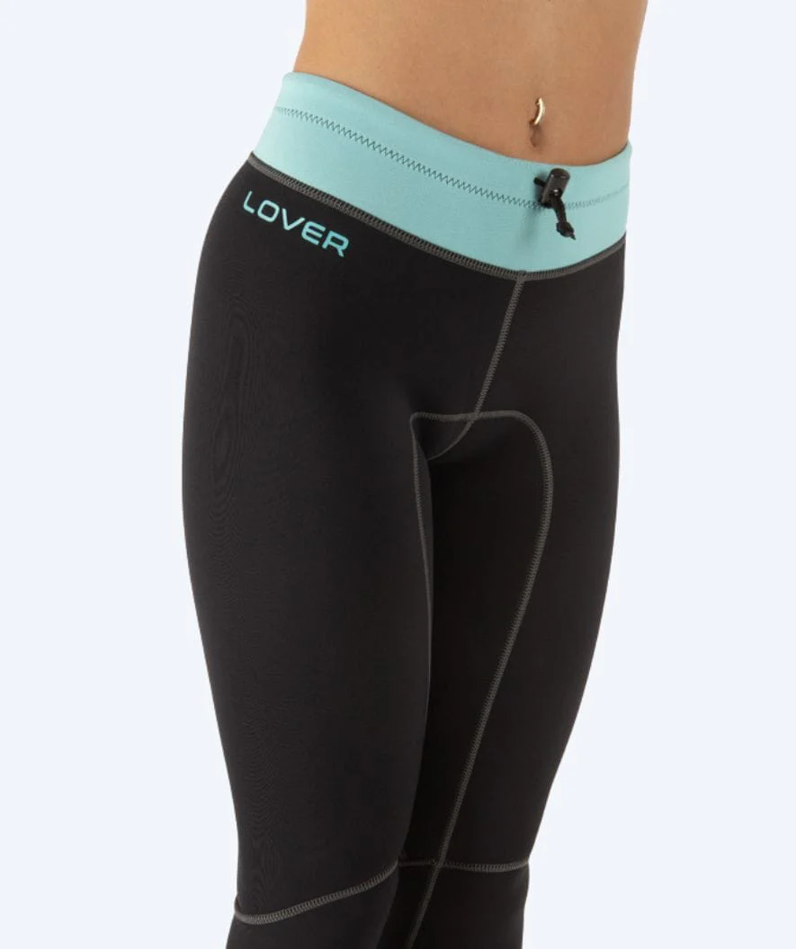 SEAC Neoprenhose für Damen - Lover - Schwarz/Türkis - Image 3