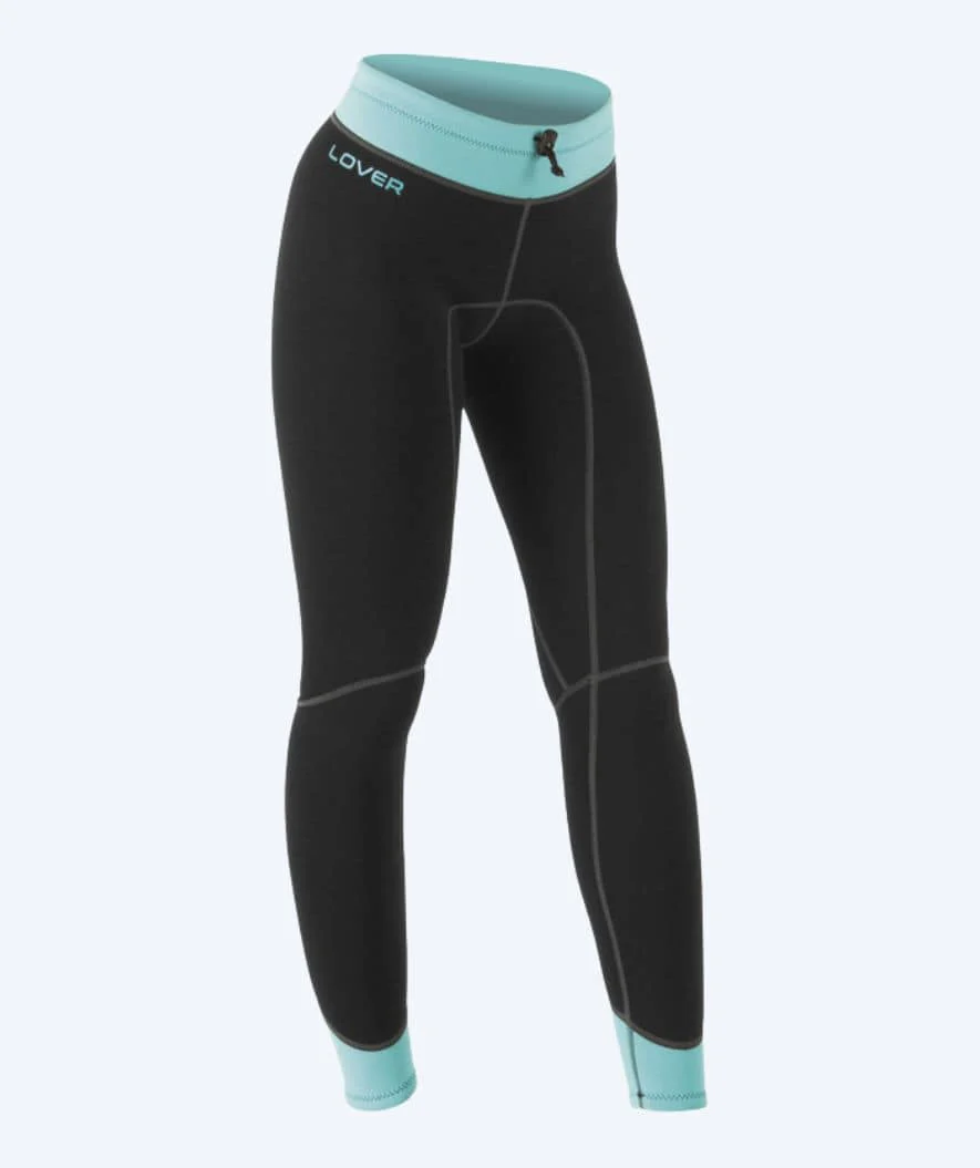 SEAC Neoprenhose für Damen - Lover - Schwarz/Türkis - Image 5