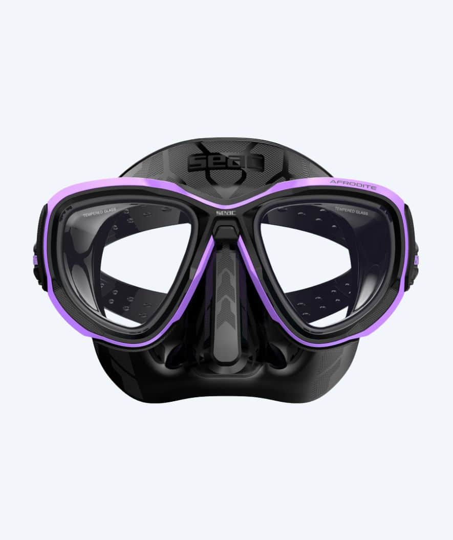 SEAC Tauchmaske für Erwachsene - Afrodite - Schwarz/Rosa - Image 2