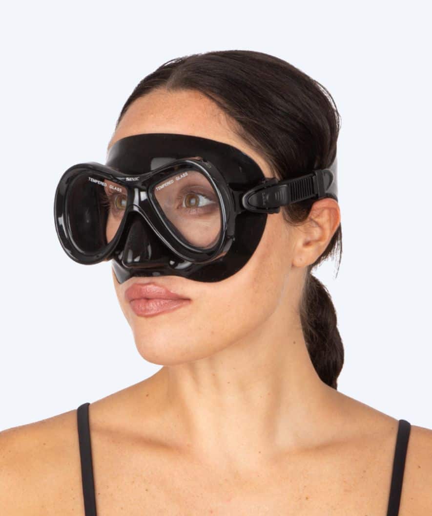 SEAC Tauchmaske für Erwachsene - Capri Silicone - Schwarz - Image 2