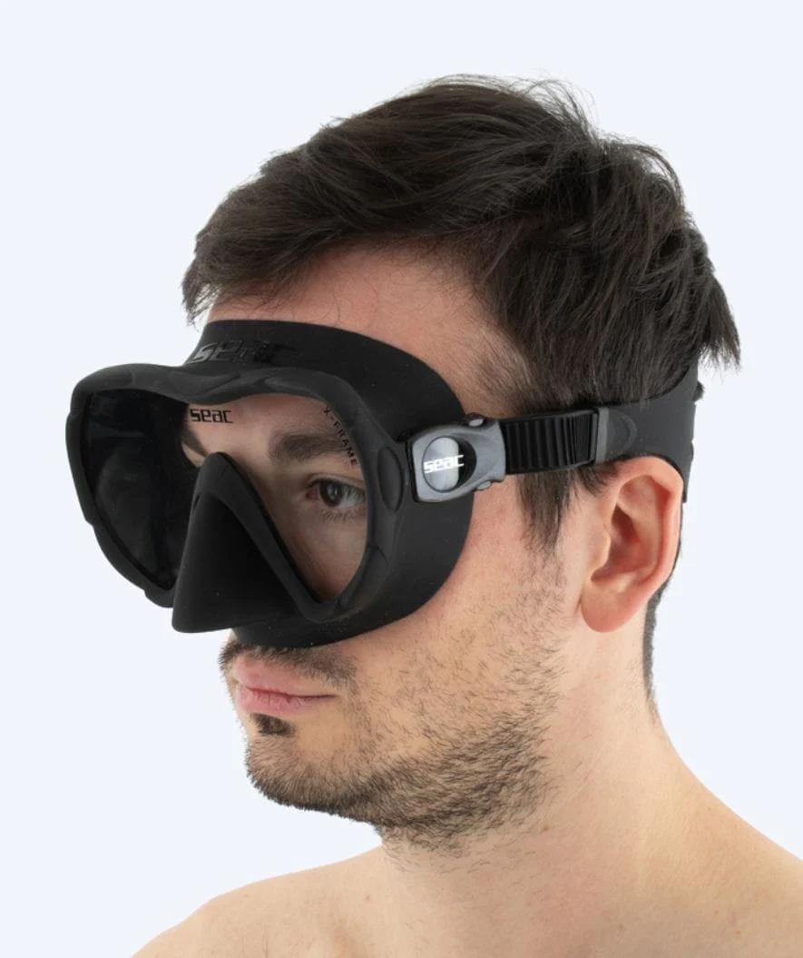SEAC Tauchmaske für Erwachsene - X-Frame - Schwarz - Image 5
