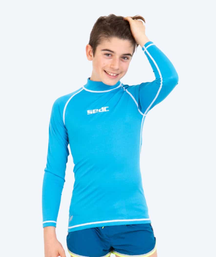 SEAC UV Shirt für Kinder - T-Sun Long - Blau/Weiß - Image 2