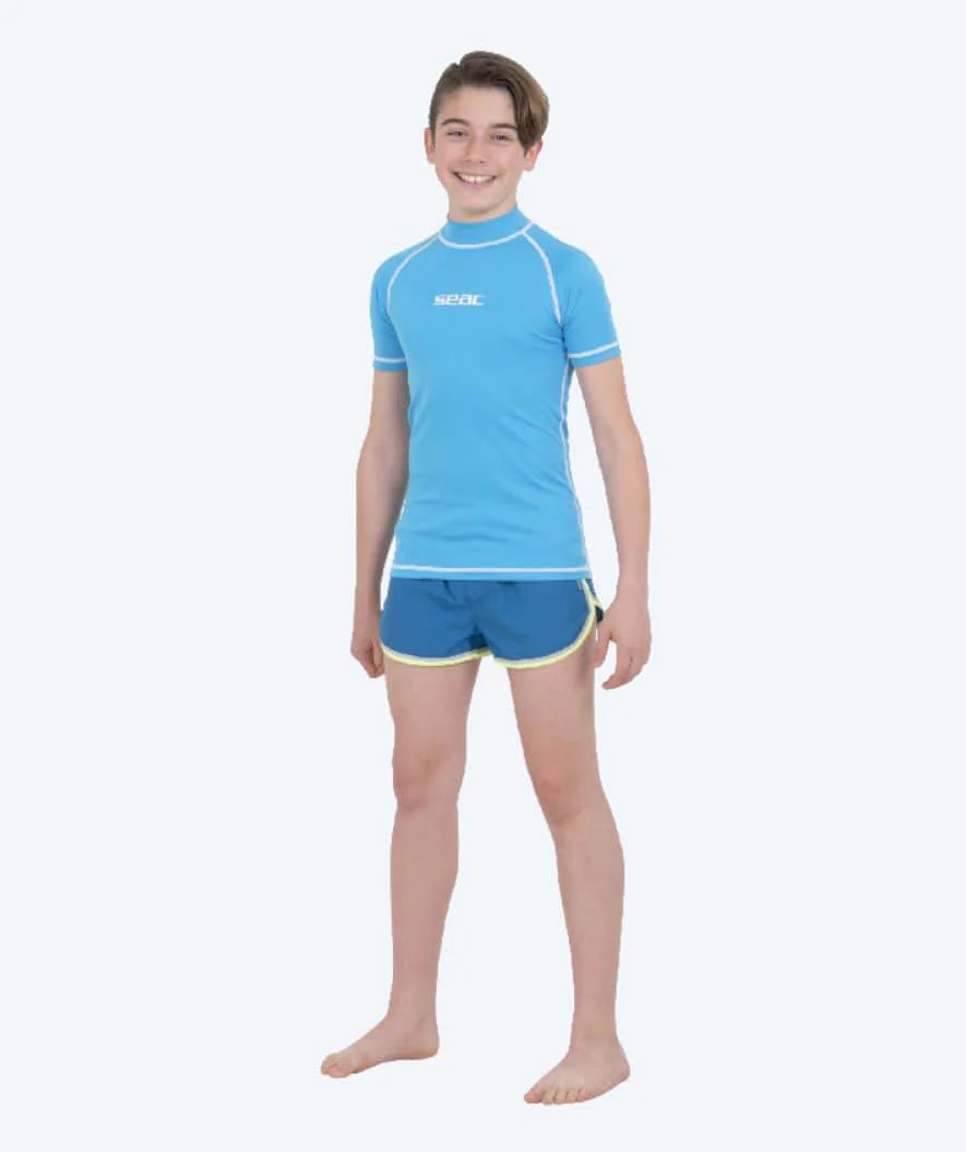 SEAC UV Shirt für Kinder - T-Sun Short - Blau/Weiß - Image 2