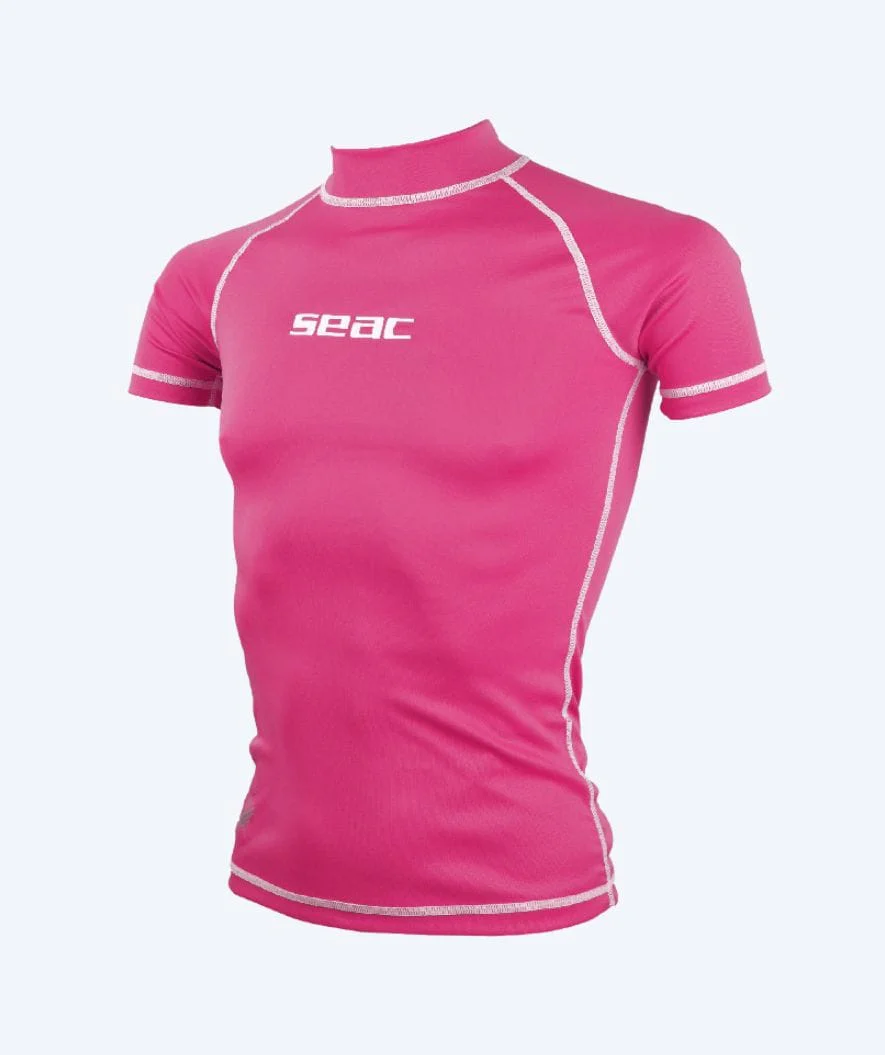 SEAC UV Shirt für Kinder - T-Sun Short - Rosa/Weiß - Image 3