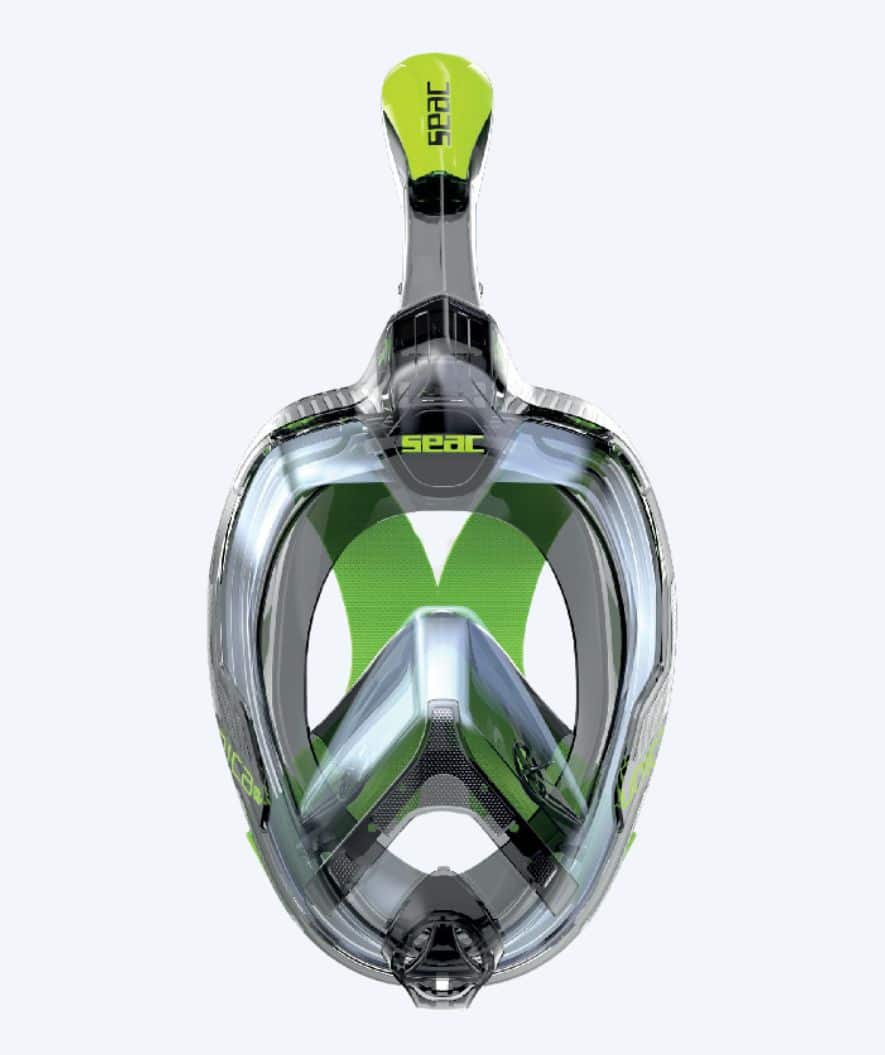SEAC Vollgesichtstauchmaske für Erwachsene - Magica L/XL - Grün/Grau - Image 2