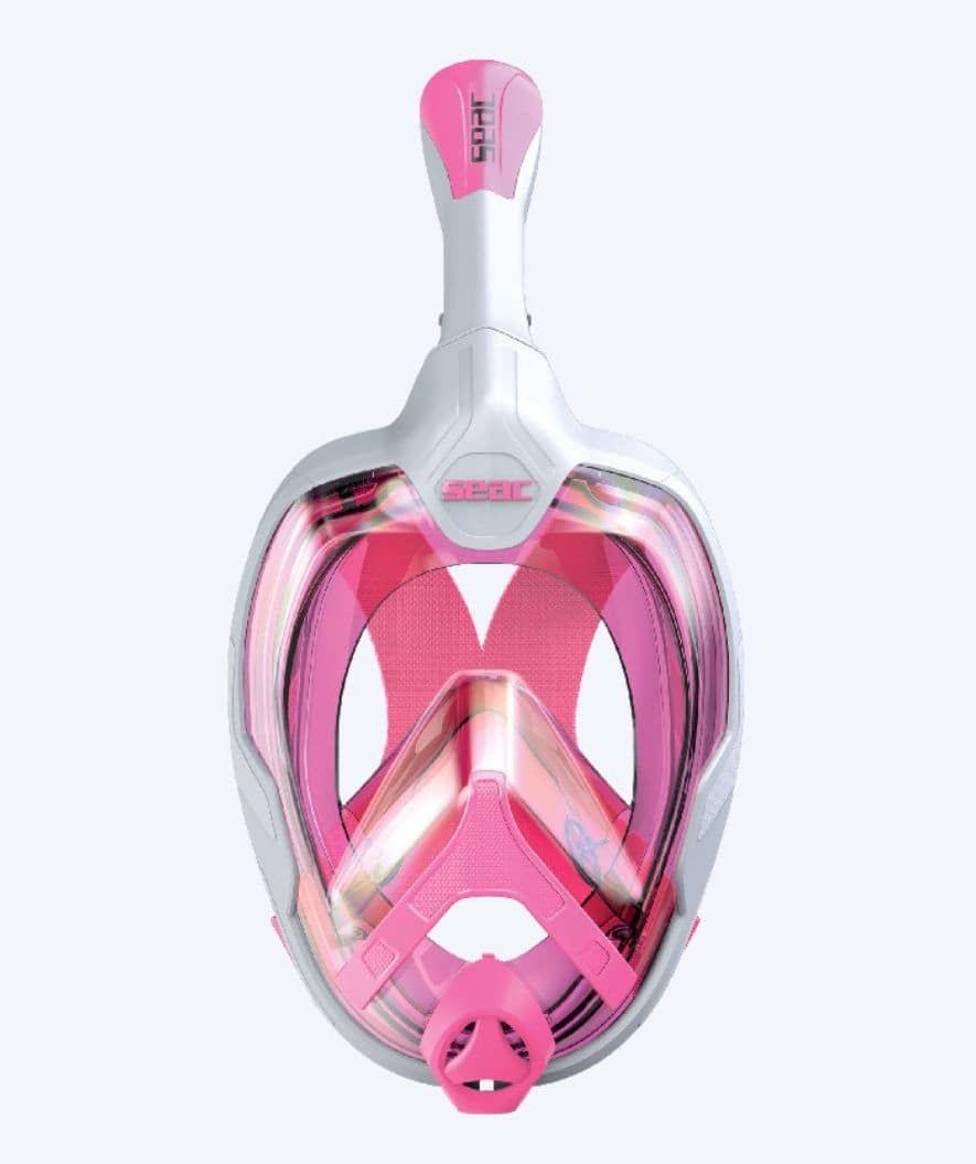 SEAC Vollgesichtstauchmaske für Erwachsene - Magica S/M - Rosa/Weiß - Image 2