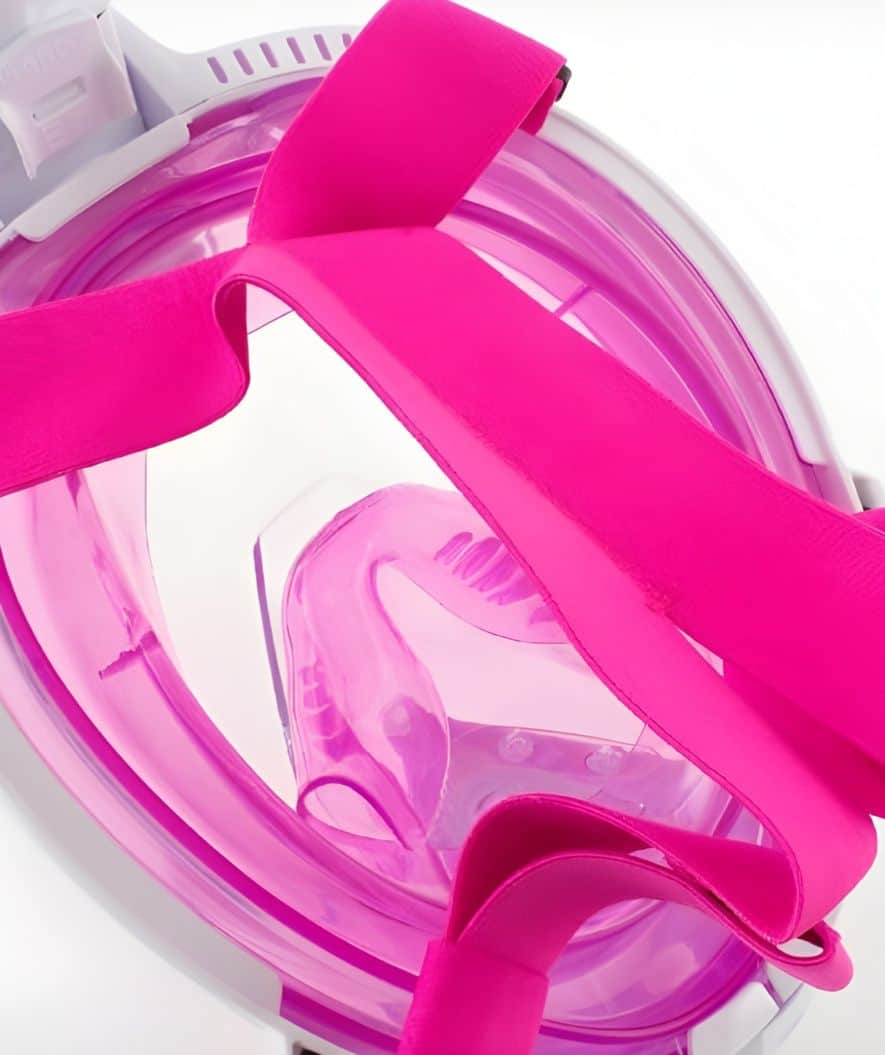 SEAC Vollgesichtstauchmaske für Kinder - Magica XS/S - Rosa/Weiß - Image 3