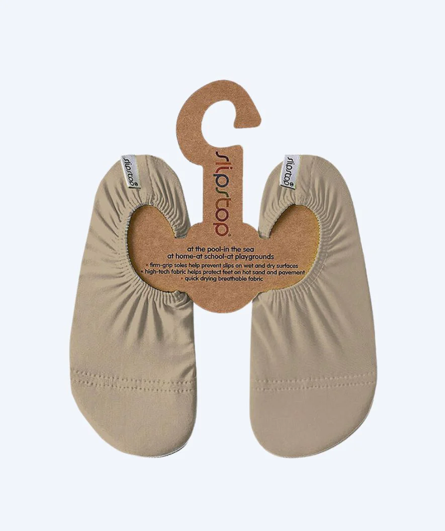 SlipStop Schwimmsocken für Kinder - Sand
