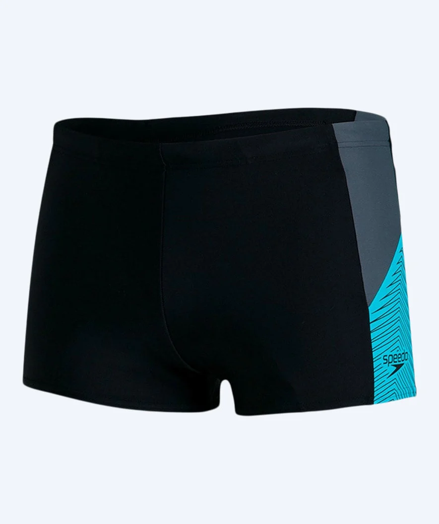 Speedo Aquashorts für Herren - Dive - Schwarz/Blau - Image 5
