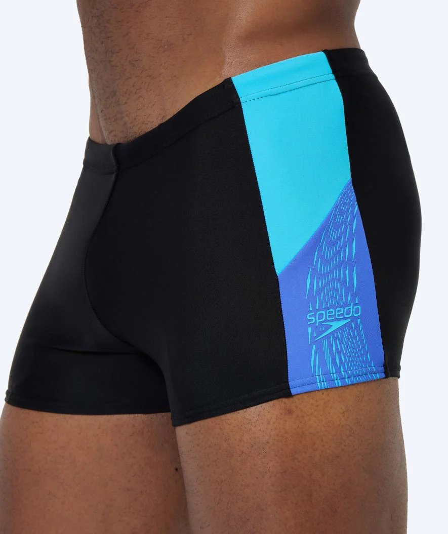 Speedo Aquashorts für Herren - Dive - Schwarz/Hellblau - Image 5