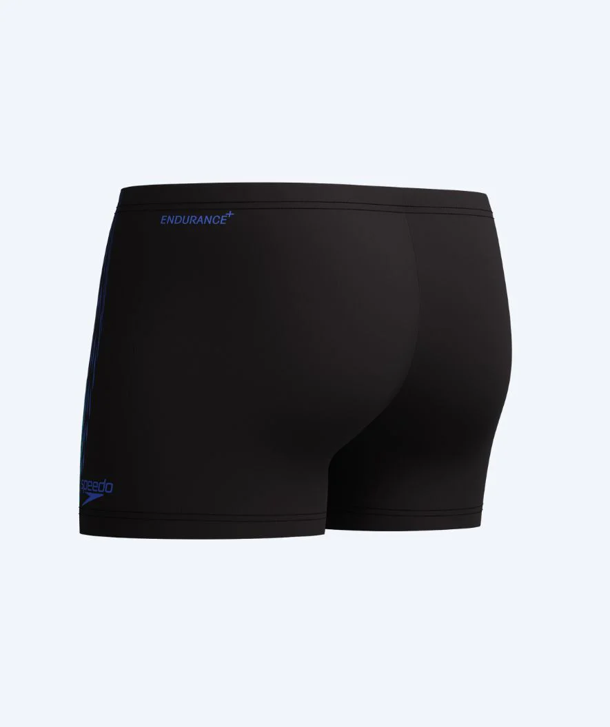 Speedo Aquashorts für Herren - Duo Logo Print - Schwarz/Donkerblau - Image 8