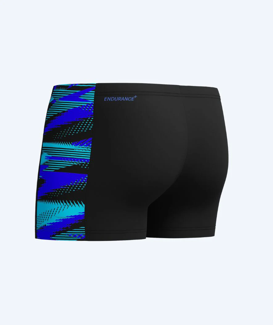 Speedo Aquashorts für Herren - Hyperboom Panel - Schwarz/Blau - Image 2