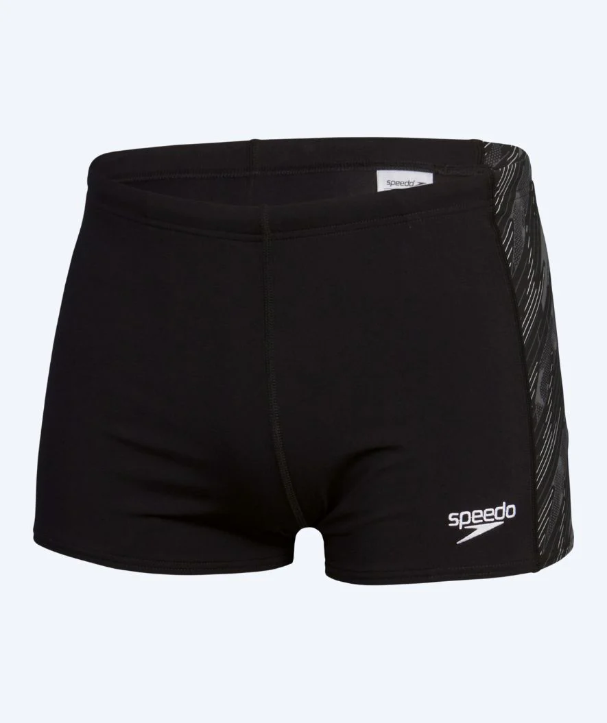 Speedo Aquashorts für Herren - Hyperboom Panel - Schwarz/Weiß - Image 5