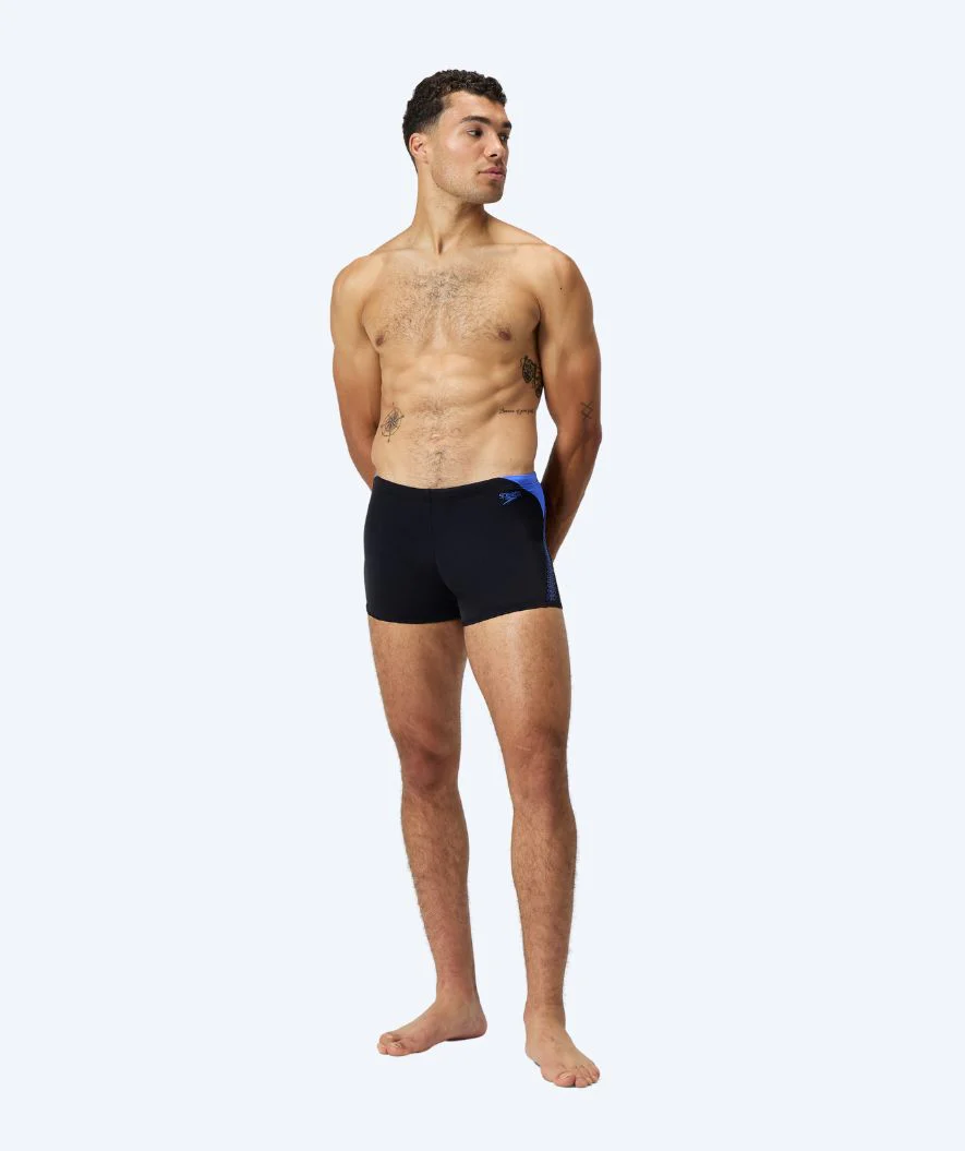 Speedo Aquashorts für Herren - Hyperboom Splice - Schwarz/Blau - Image 3