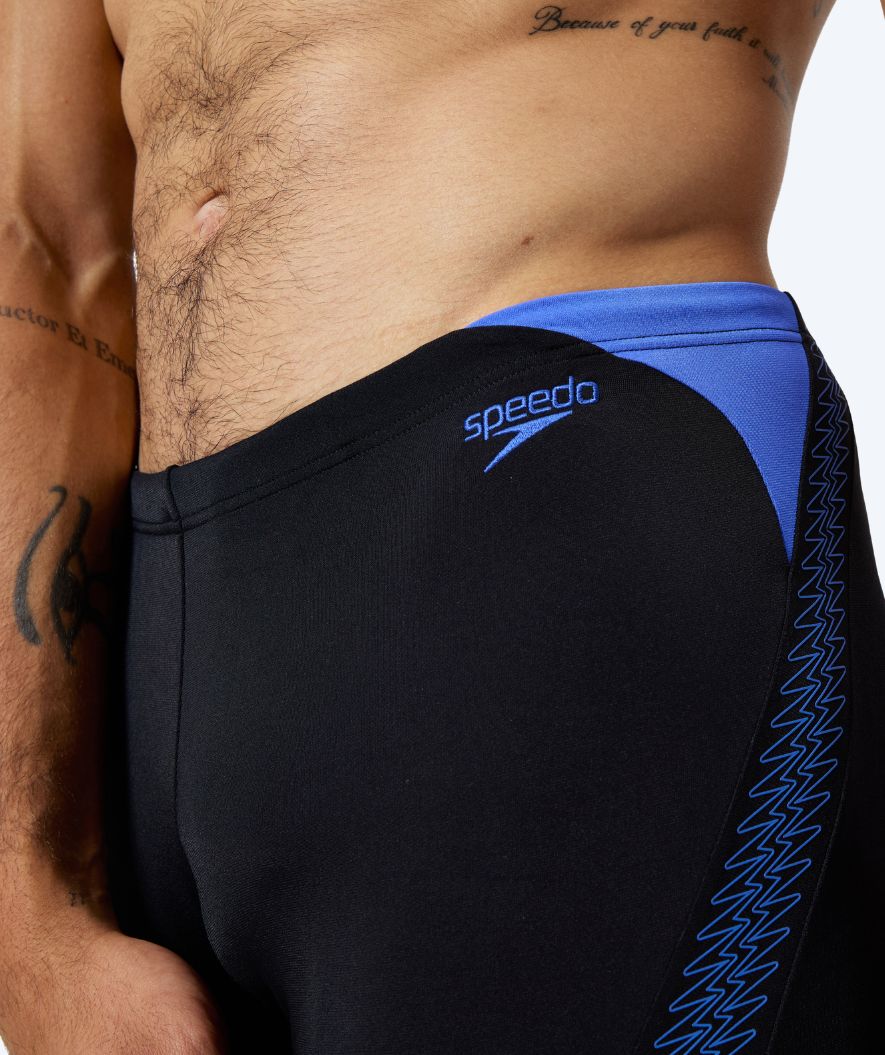 Speedo Aquashorts für Herren - Hyperboom Splice - Schwarz/Blau - Image 4