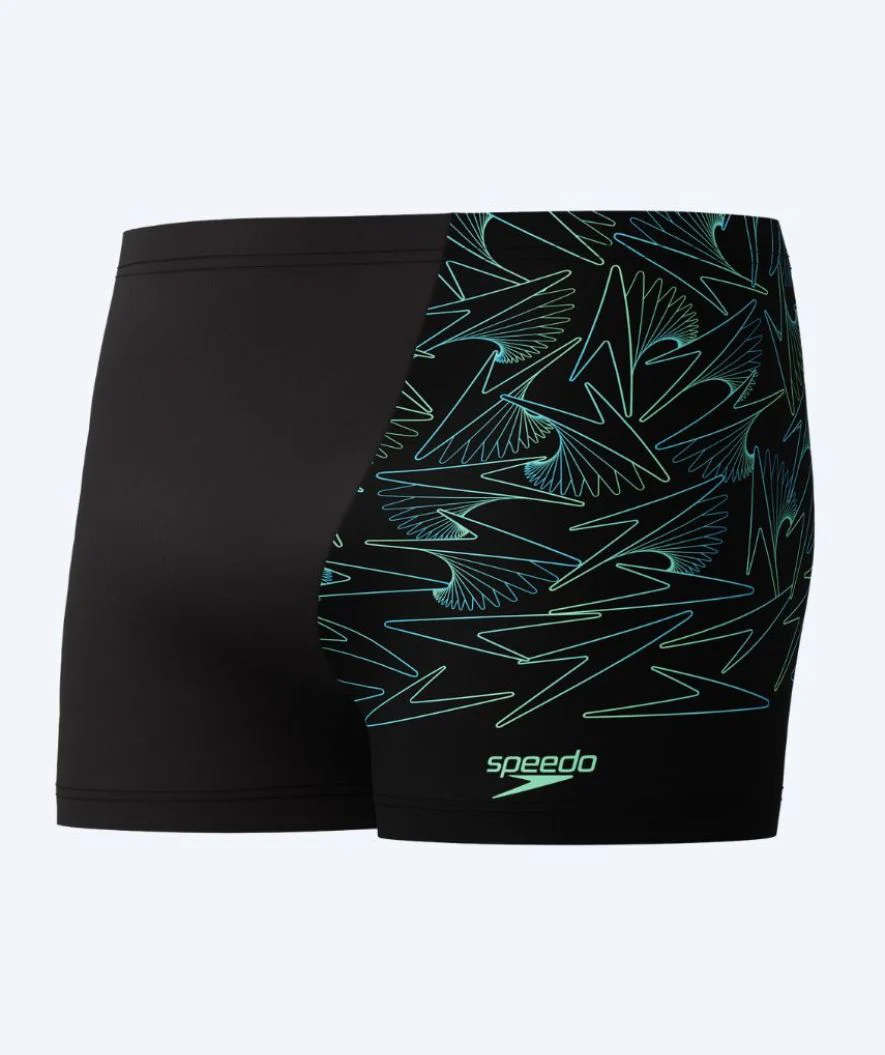 Speedo Aquashorts für Herren - Hyperboom V-Cut - Schwarz/Grün - Image 8