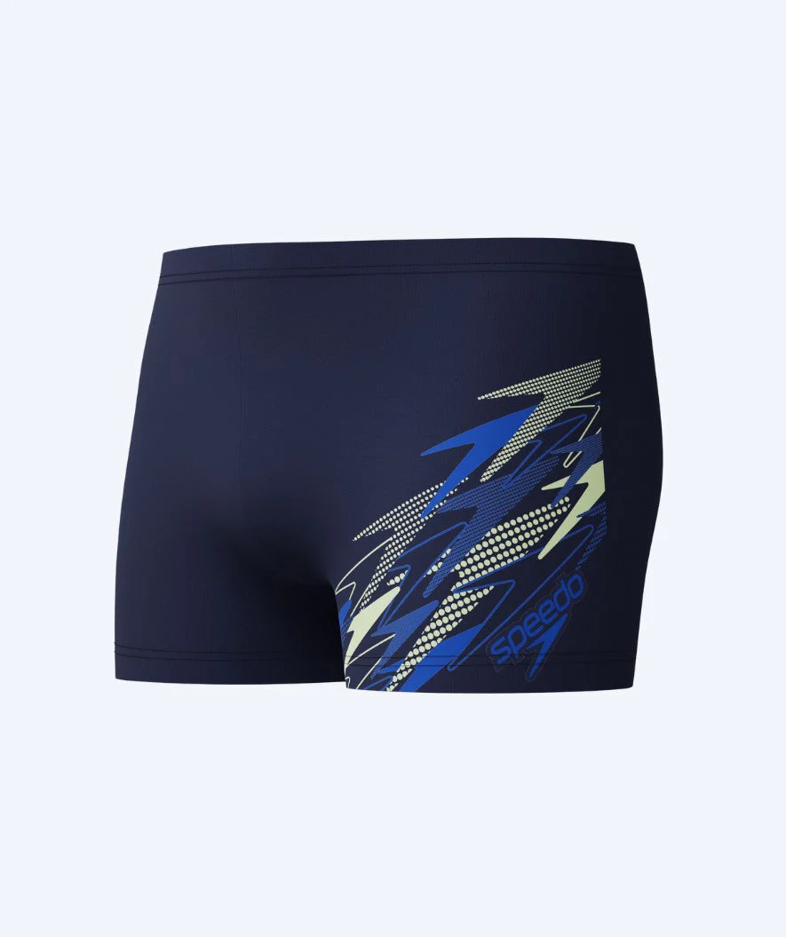 Speedo Aquashorts für Herren - Medley Logo - Donkerblau/Grün - Image 5