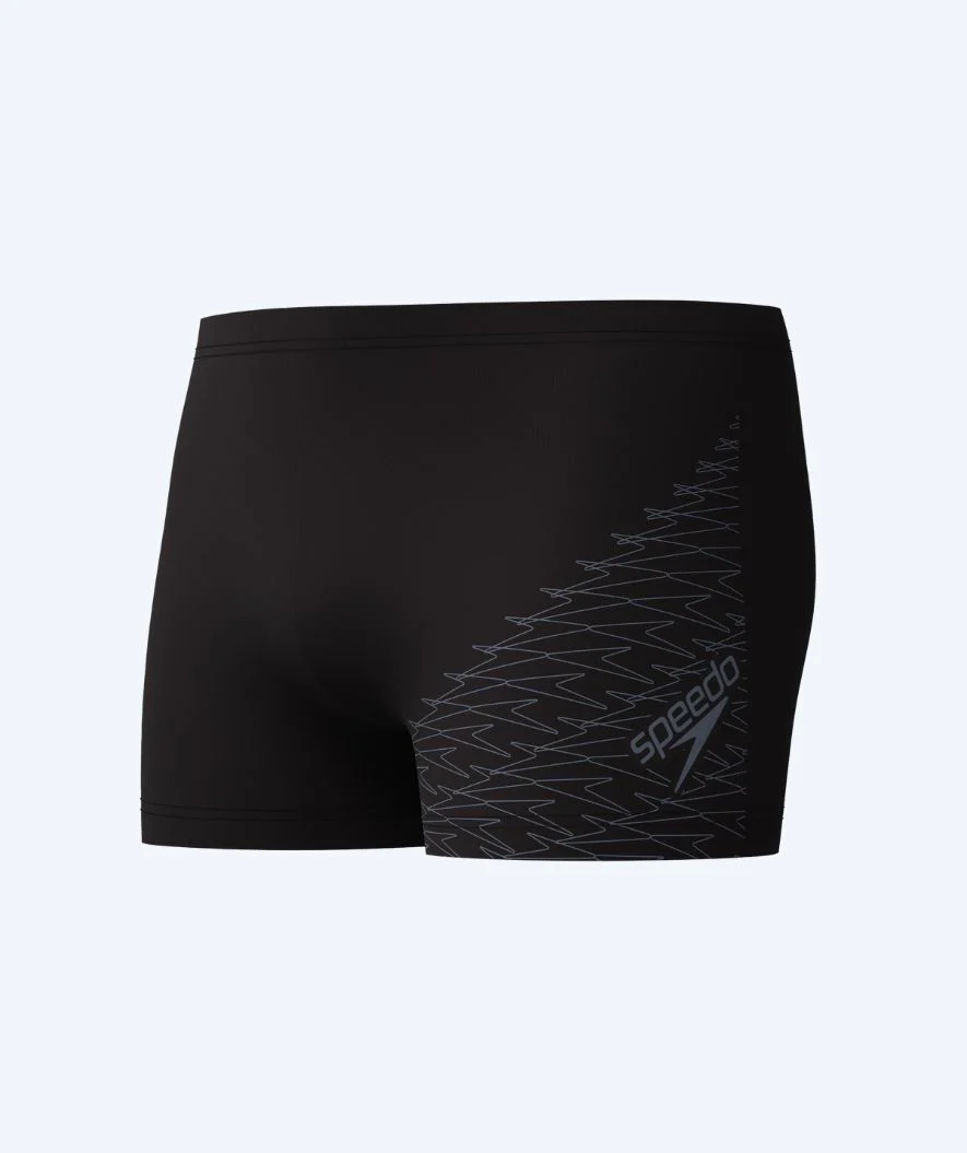 Speedo Aquashorts für Herren - Medley Logo - Schwarz/Dunkelgrau - Image 7
