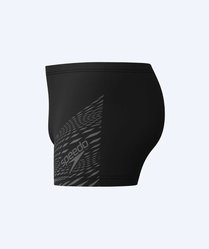 Speedo Aquashorts für Herren - Medley Logo - Schwarz/Grau - Image 6