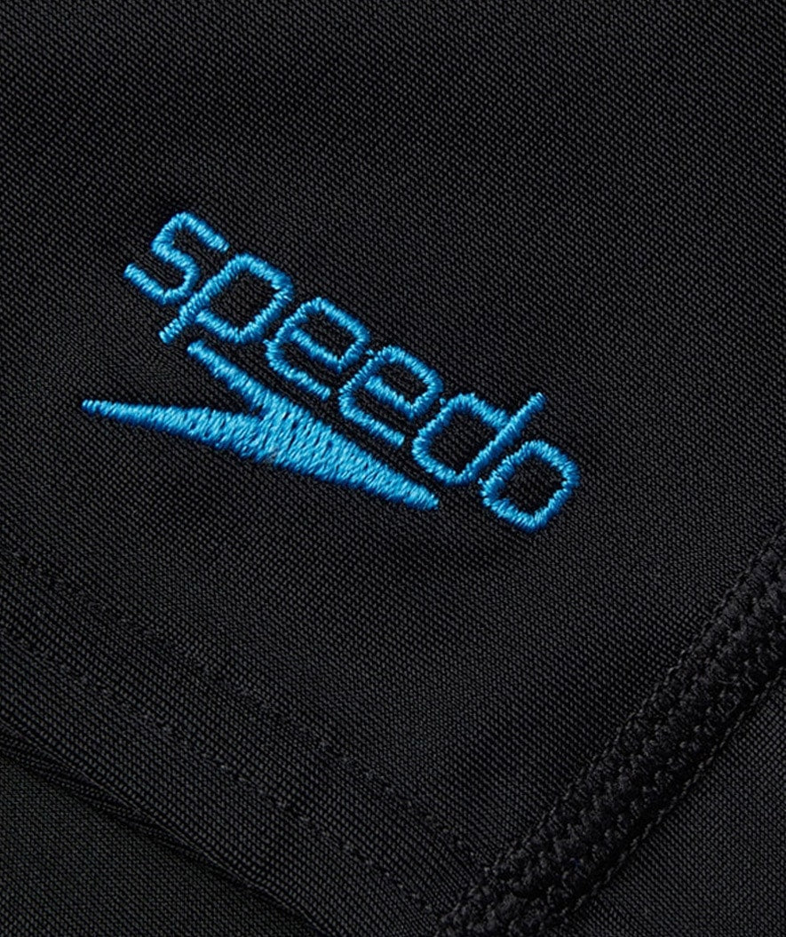 Speedo Aquashorts für Jungen - Allover Panel - Schwarz/Hellblau - Image 6