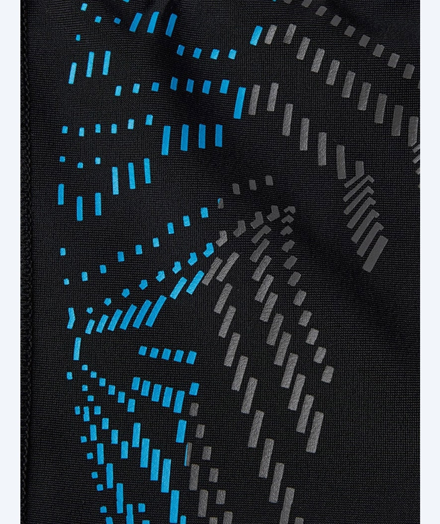 Speedo Aquashorts für Jungen - Allover Panel - Schwarz/Hellblau - Image 7