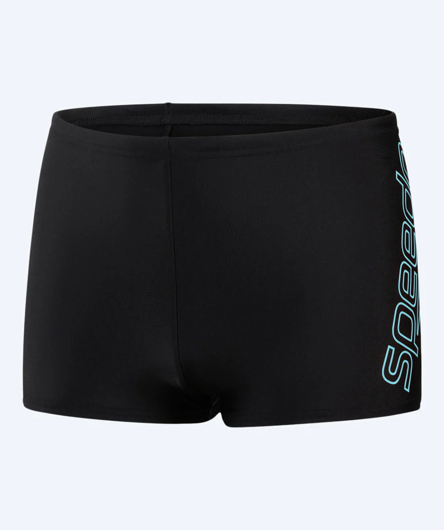 Speedo Aquashorts für Jungen - Boomstar Placement - Schwarz/Blau - Image 3