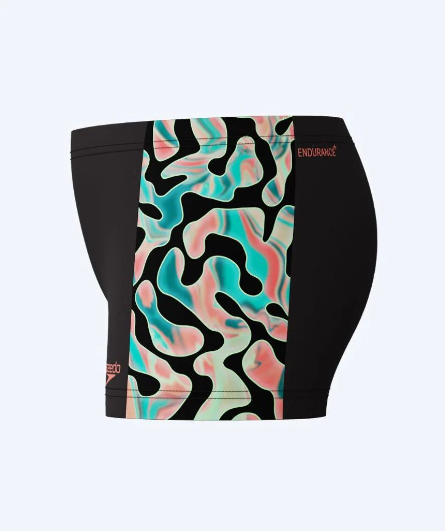 Speedo Aquashorts für Jungen - Digital Panel - Schwarz/Grün - Image 3