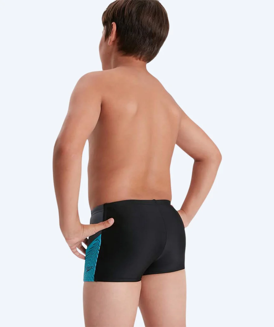 Speedo Aquashorts für Jungen - Dive - Schwarz/Grau - Image 2