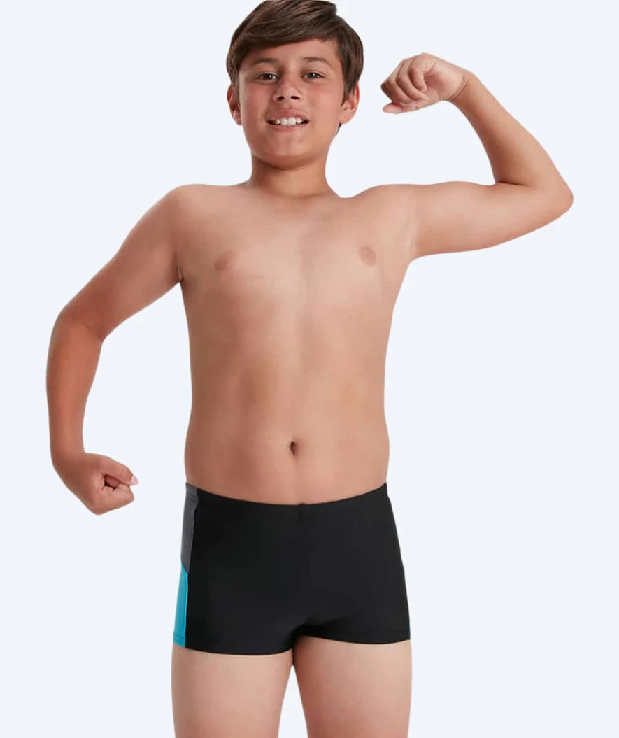 Speedo Aquashorts für Jungen - Dive - Schwarz/Grau - Image 3
