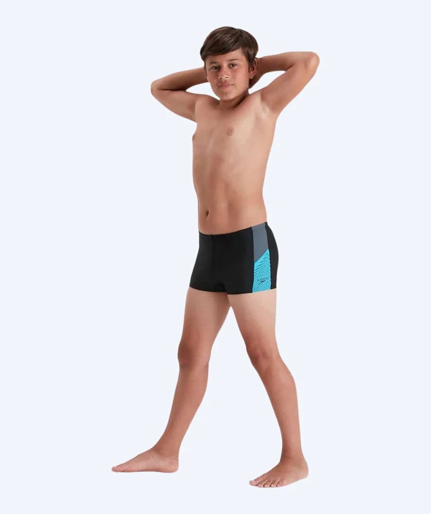 Speedo Aquashorts für Jungen - Dive - Schwarz/Grau - Image 4