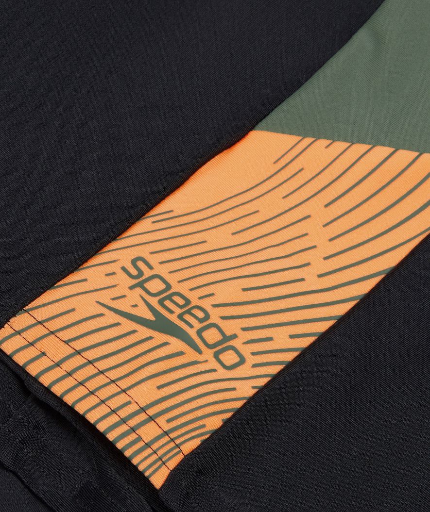 Speedo Aquashorts für Jungen - Dive - Schwarz/Orange - Image 5