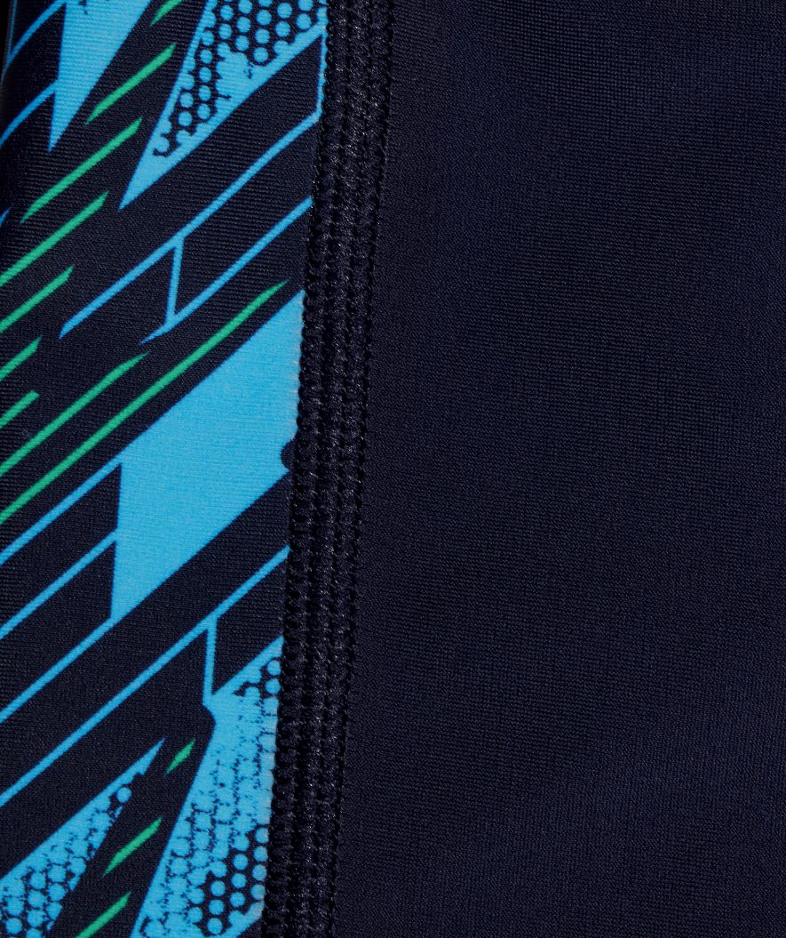 Speedo Aquashorts für Jungen - Hyperboom Panel - Donkerblau/Grün - Image 4