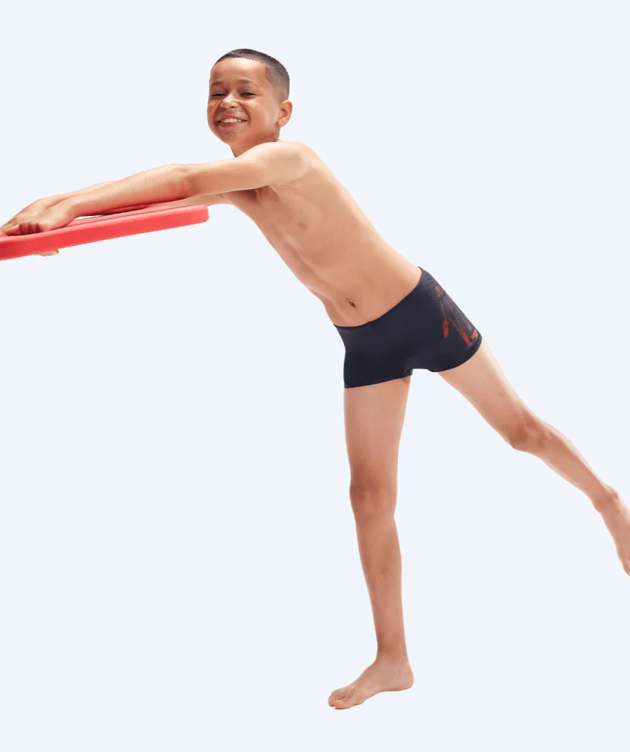 Speedo Aquashorts für Jungen - Hyperboom Placement - Blau/Rot - Image 6