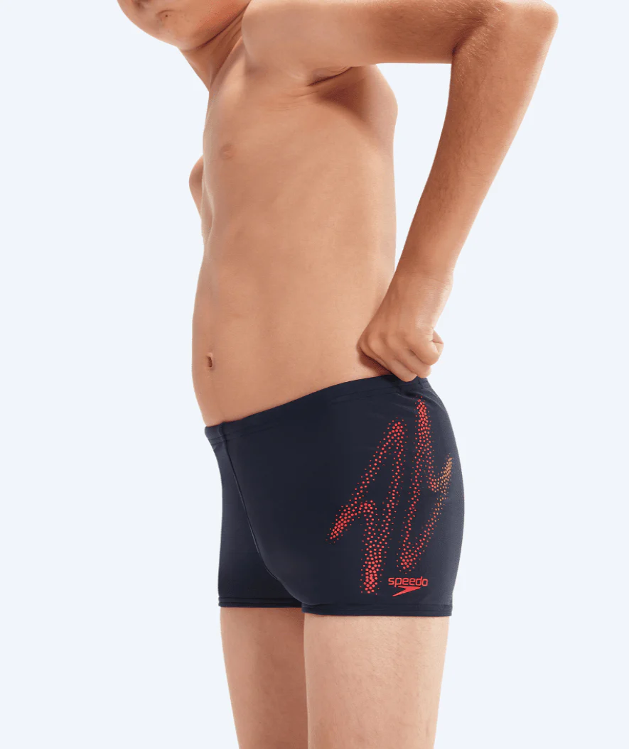 Speedo Aquashorts für Jungen - Hyperboom Placement - Blau/Rot - Image 7