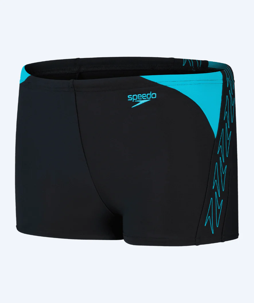 Speedo Aquashorts für Jungen - Hyperboom Splice - Schwarz/Blau - Image 6