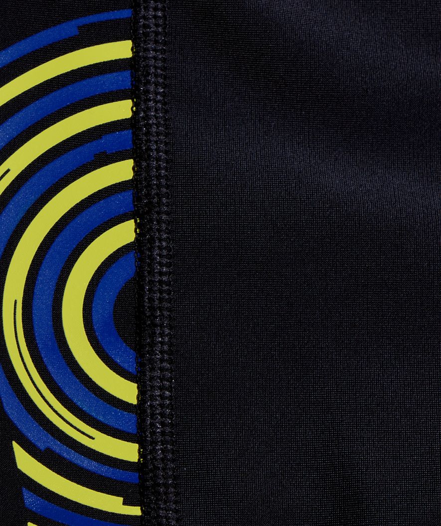 Speedo Aquashorts für Jungen - Plastisol Placement - Schwarz/Blau/Gelb - Image 4