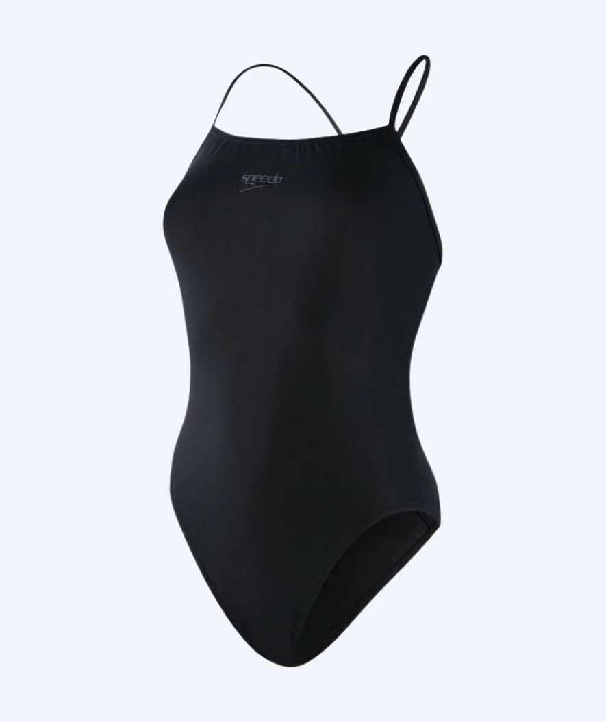 Speedo Badeanzug für Damen - Eco Endurance Thinstrap - Schwarz - Image 7