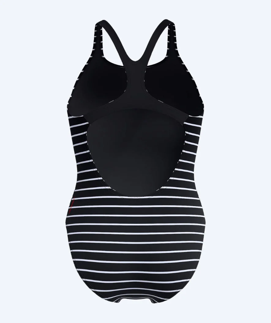 Speedo Badeanzug für Damen - Endurance Medalist - Schwarz/Weiß - Image 7