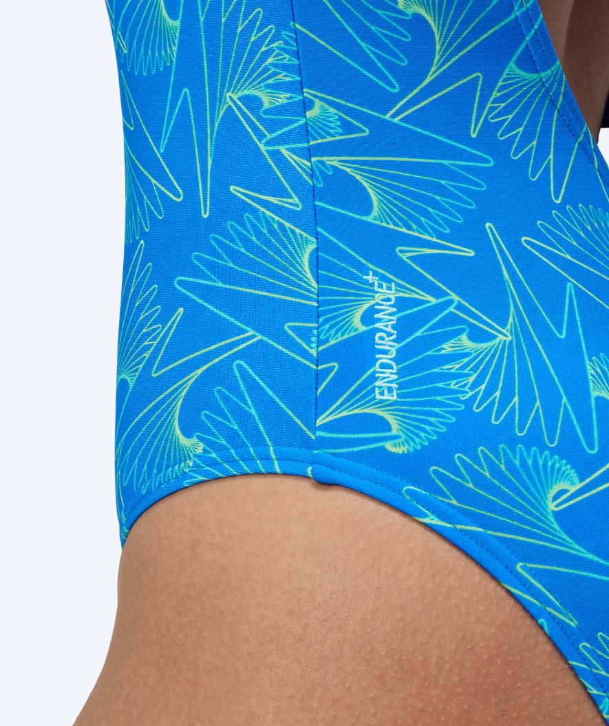 Speedo Badeanzug für Damen - Hyperboom Allover Medalist - Blau/Grün - Image 7