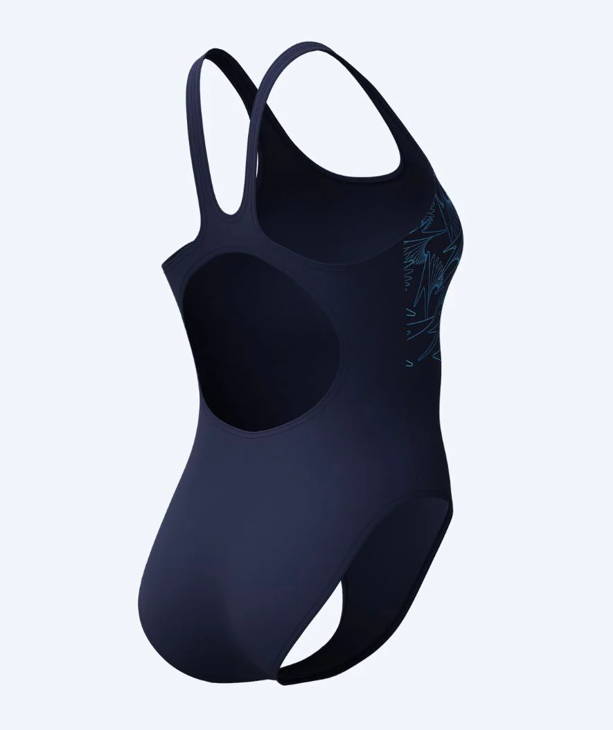 Speedo Badeanzug für Damen - Hyperboom Placement Muscleback - Donkerblau/Hellblau - Image 9