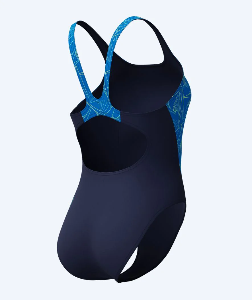 Speedo Badeanzug für Damen - Hyperboom Splice Muscleback - Donkerblau/Hellblau - Image 9